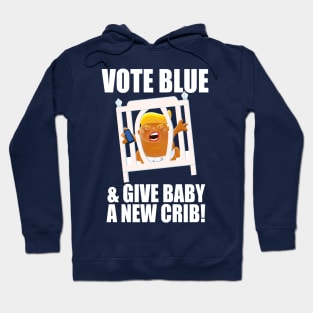 USA Election 2020 Trump Baby Blimp With His New Crib Hoodie